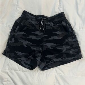Athleta Girl Gray Camouflage Shorts